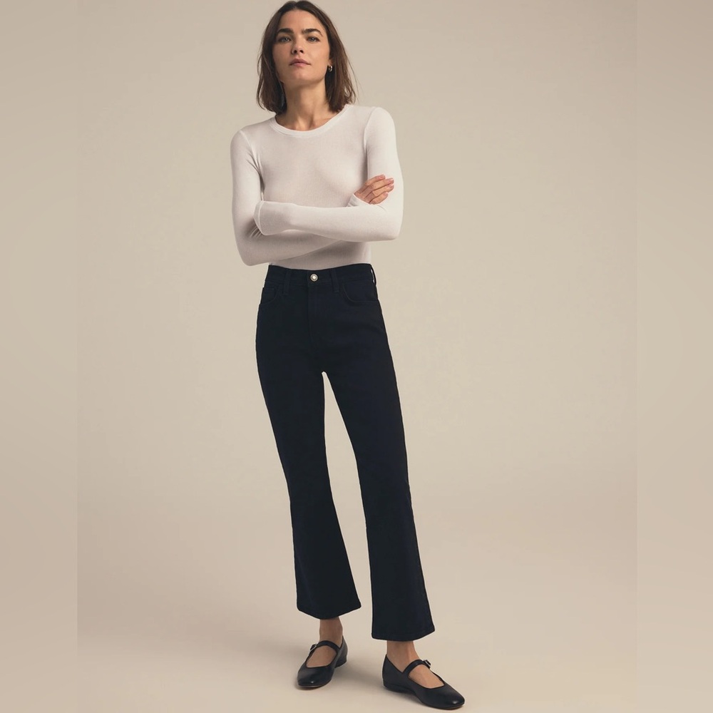 Favorite Daughter The Erin Crop Boot Jeans